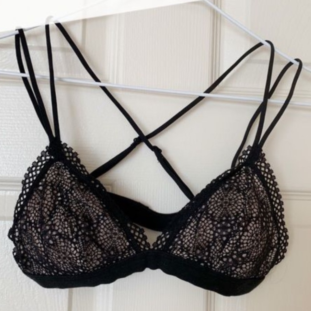 Victoria’s Secret lace triangle bralette